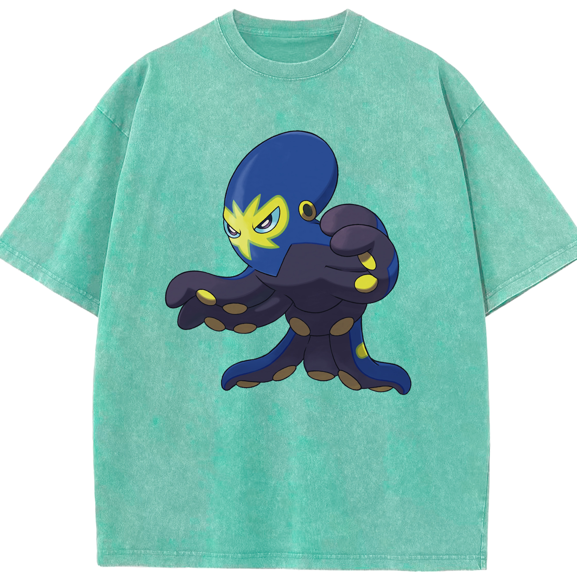 （画像用） ポケットモンスター Pokémon 綿100% ヴィンテージ風 半袖Tシャツ（フロントプリント）